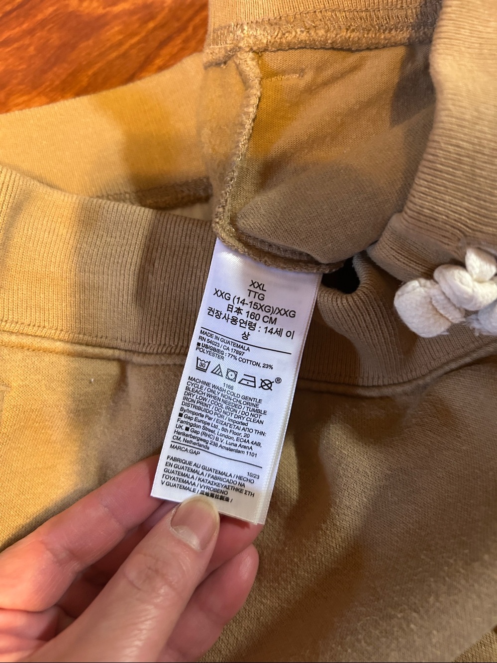 GAP Kids Boys Logo Fleece Shorts XXL - Picture 6 of 6
